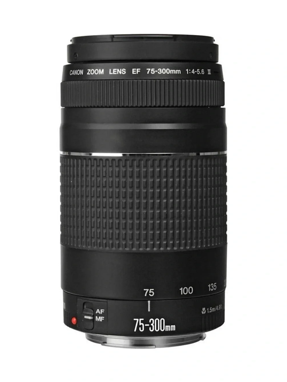 Canon 75-300mm Telephoto Zoom Lens - Black in Conditions New No Box